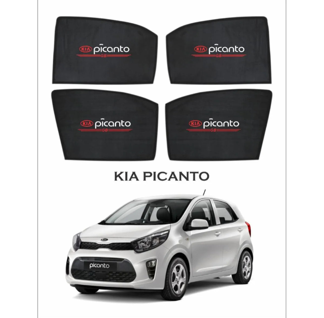 Kia Picanto Sunshades – Perfect Fit UV & Heat Protection