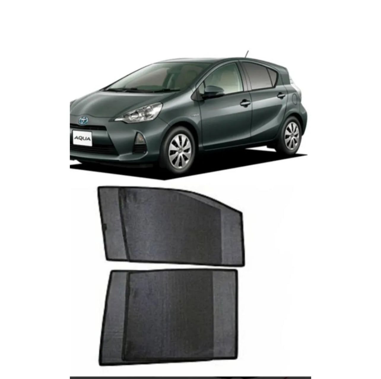 Toyota Aqua Sunshades – Premium UV & Heat Protection