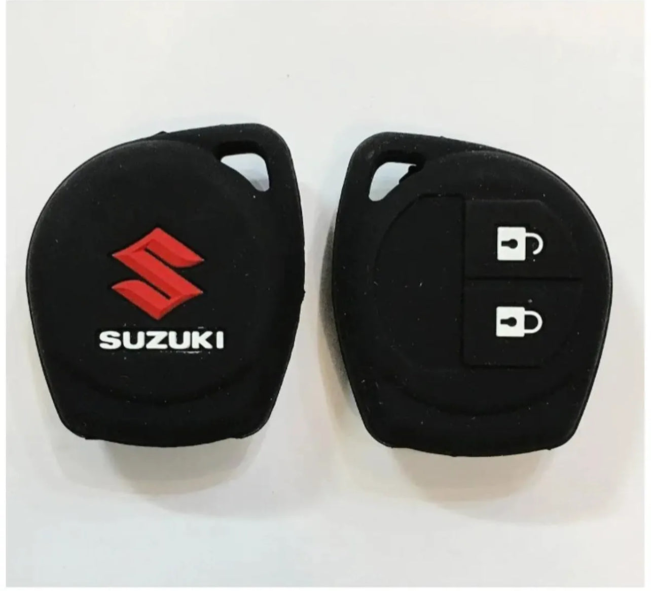 Silicone Black Key Cover for Suzuki Alto 2019–2020