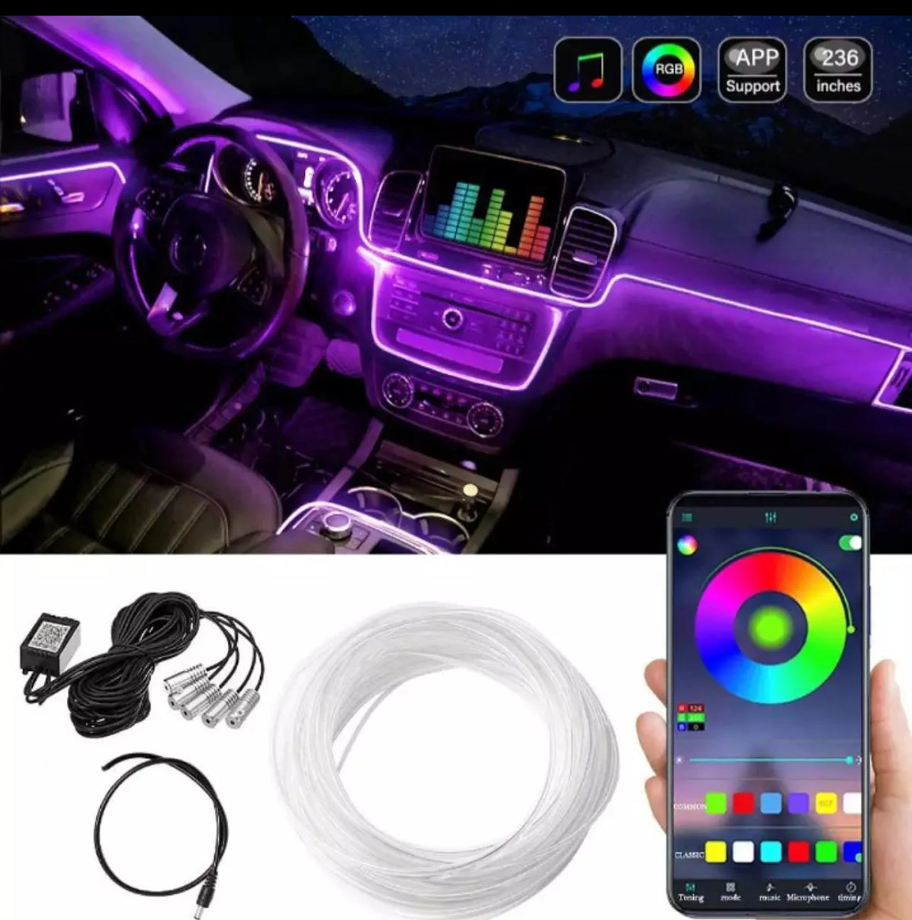 Ambiance light for cars/atmosphere light for cars