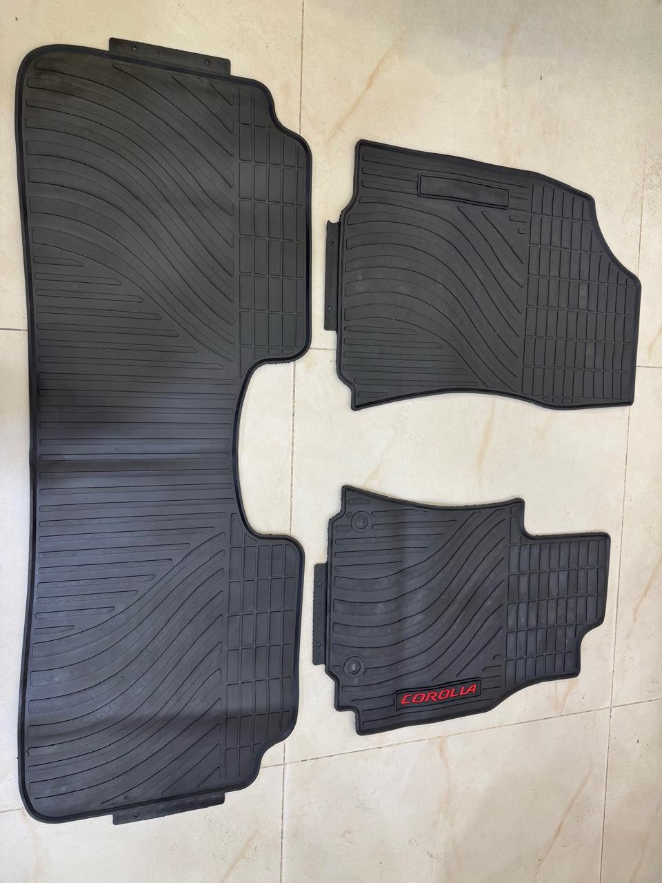 Durable Corolla Car Letax Mats
