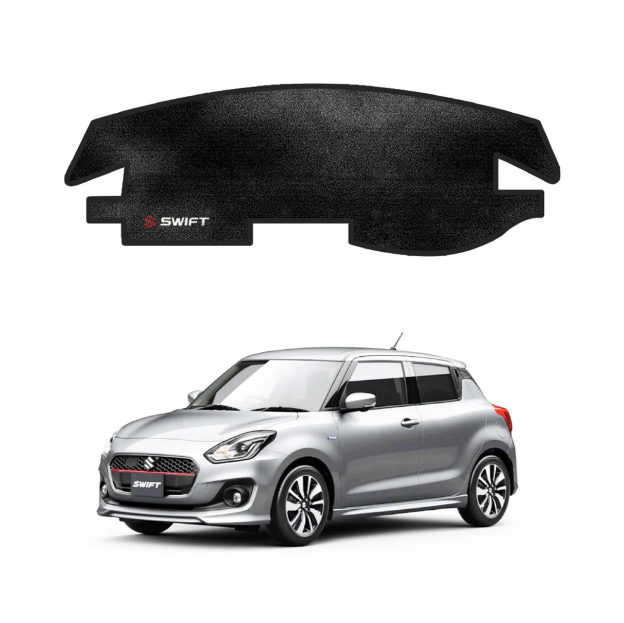 Suzuki Swift Velvet Dashboard Carpet - Model 2022-2025