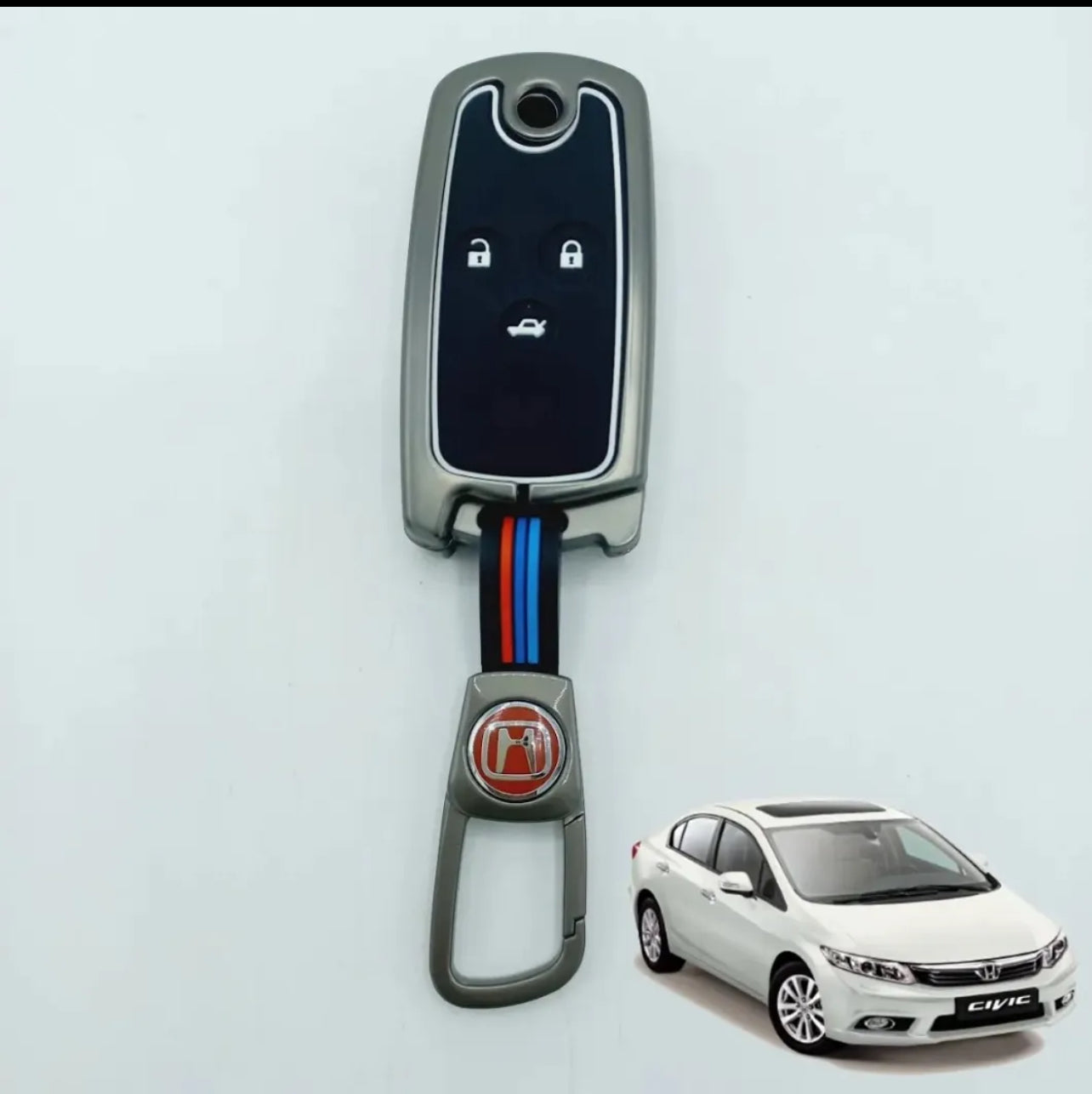 Honda Civic Rebirth Car Key Cover – Premium Protection & Style