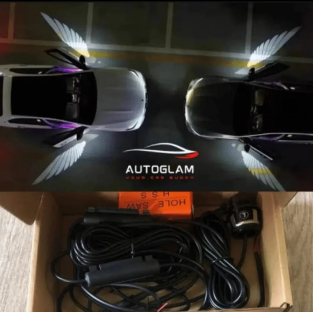 Angel Wing Lights - Car Side Mirror Welcome Lights
