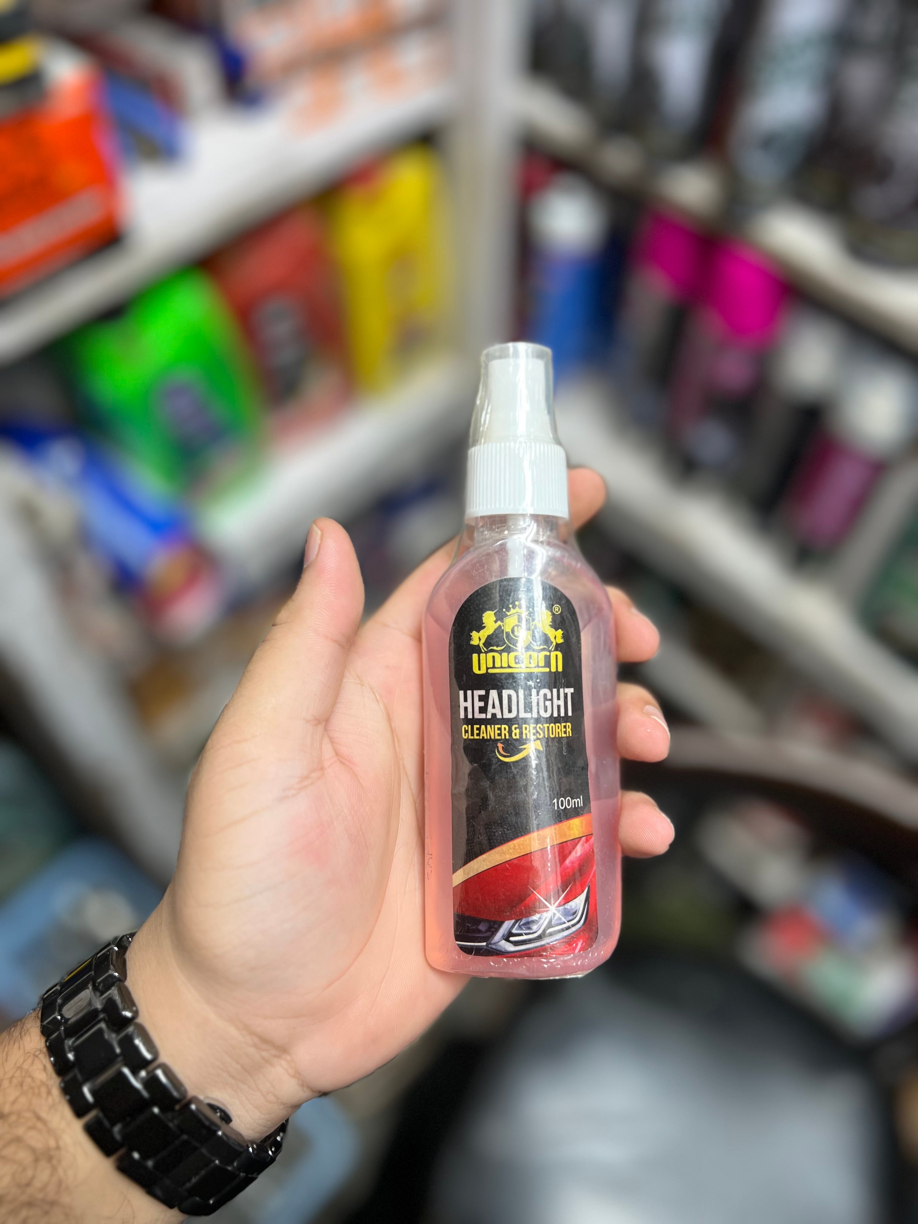 🌟 Unicorn Headlight Cleaner – 100 ml