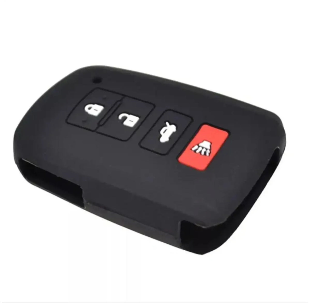 Silicone Black Key Cover for Toyota Corolla Grande