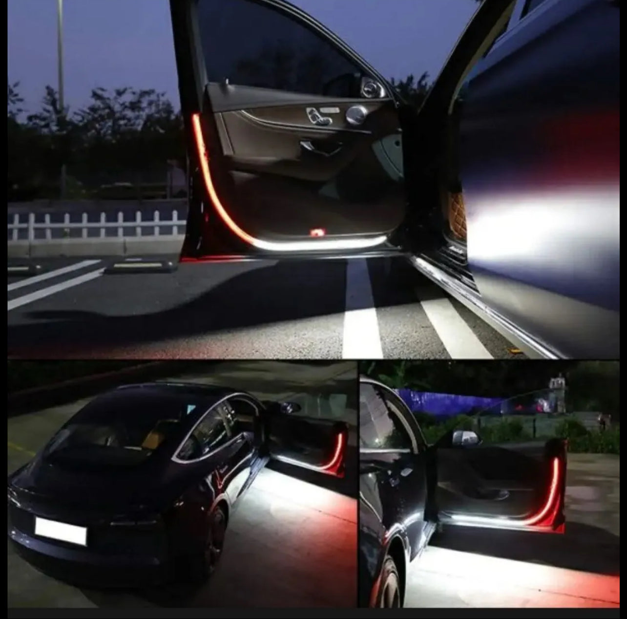 Car door Led Warning light,2pc 48inch