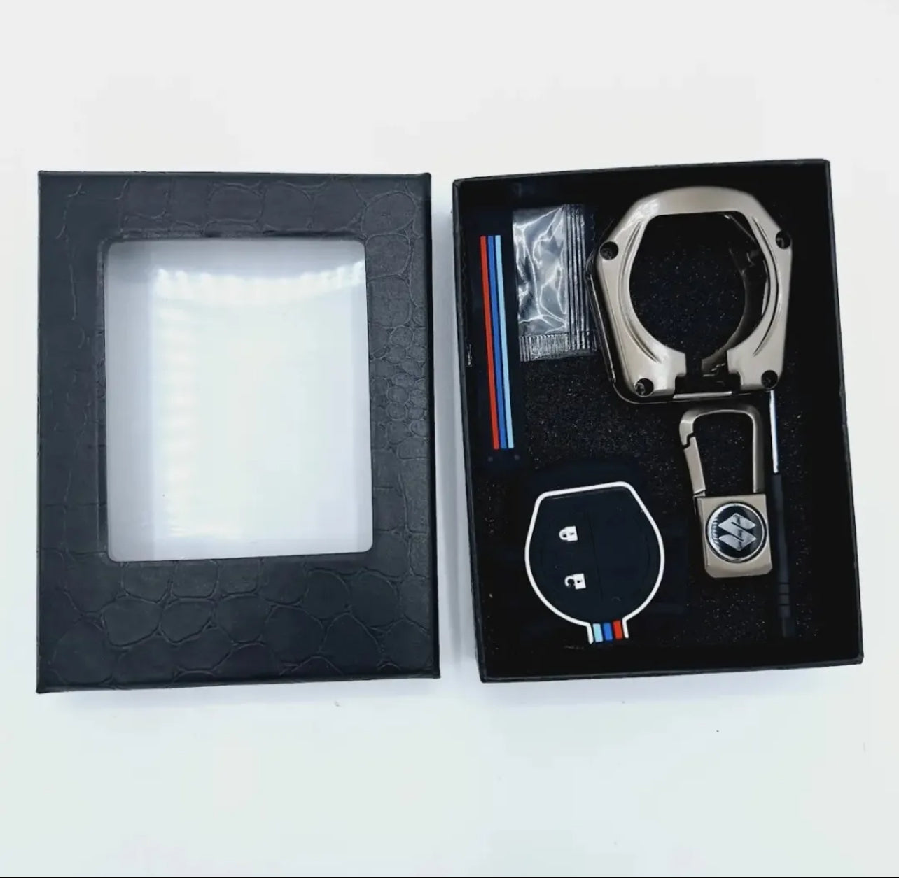 Metal Ally Key Cover For Suzuki Alto, Swift, Wagnor, Cultus And Liana