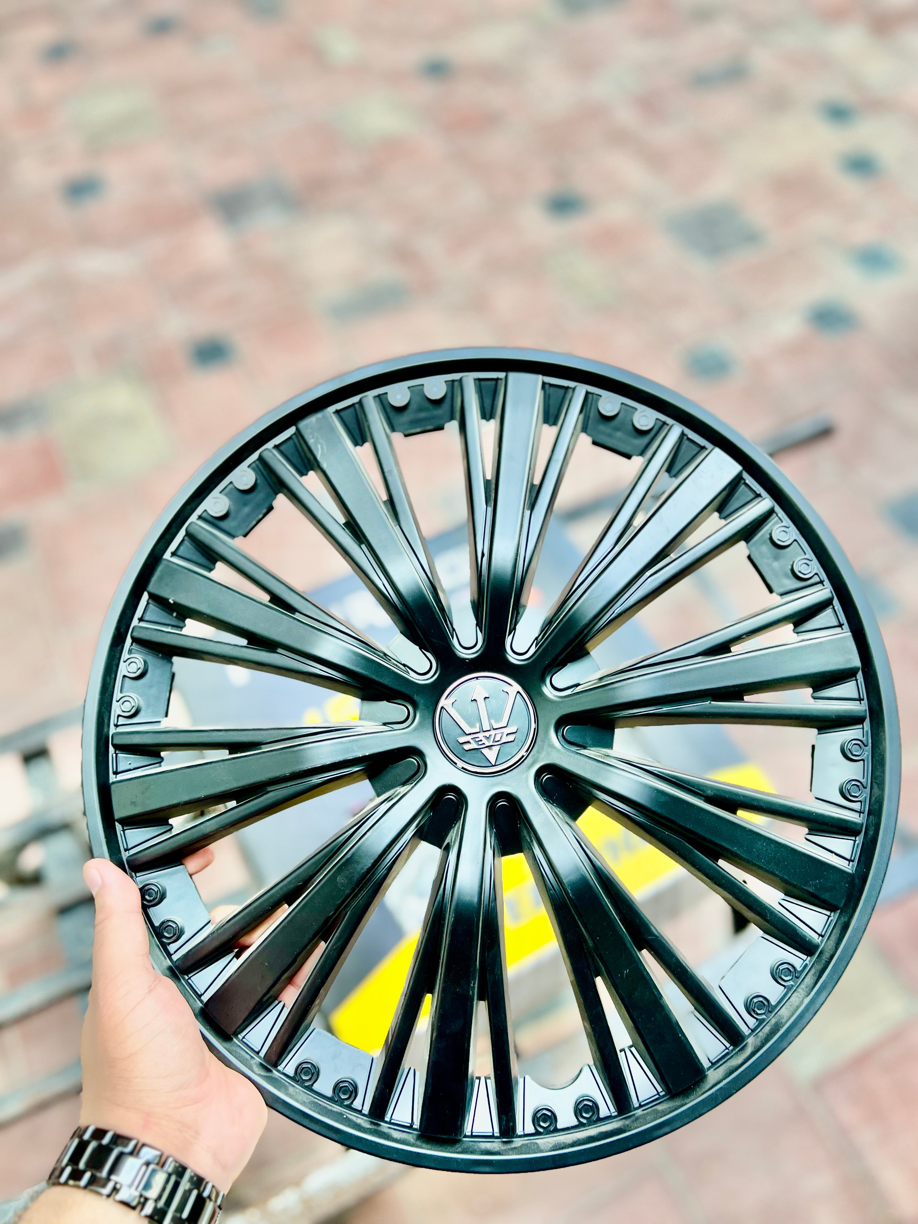 Elegant Black Wheel Cover