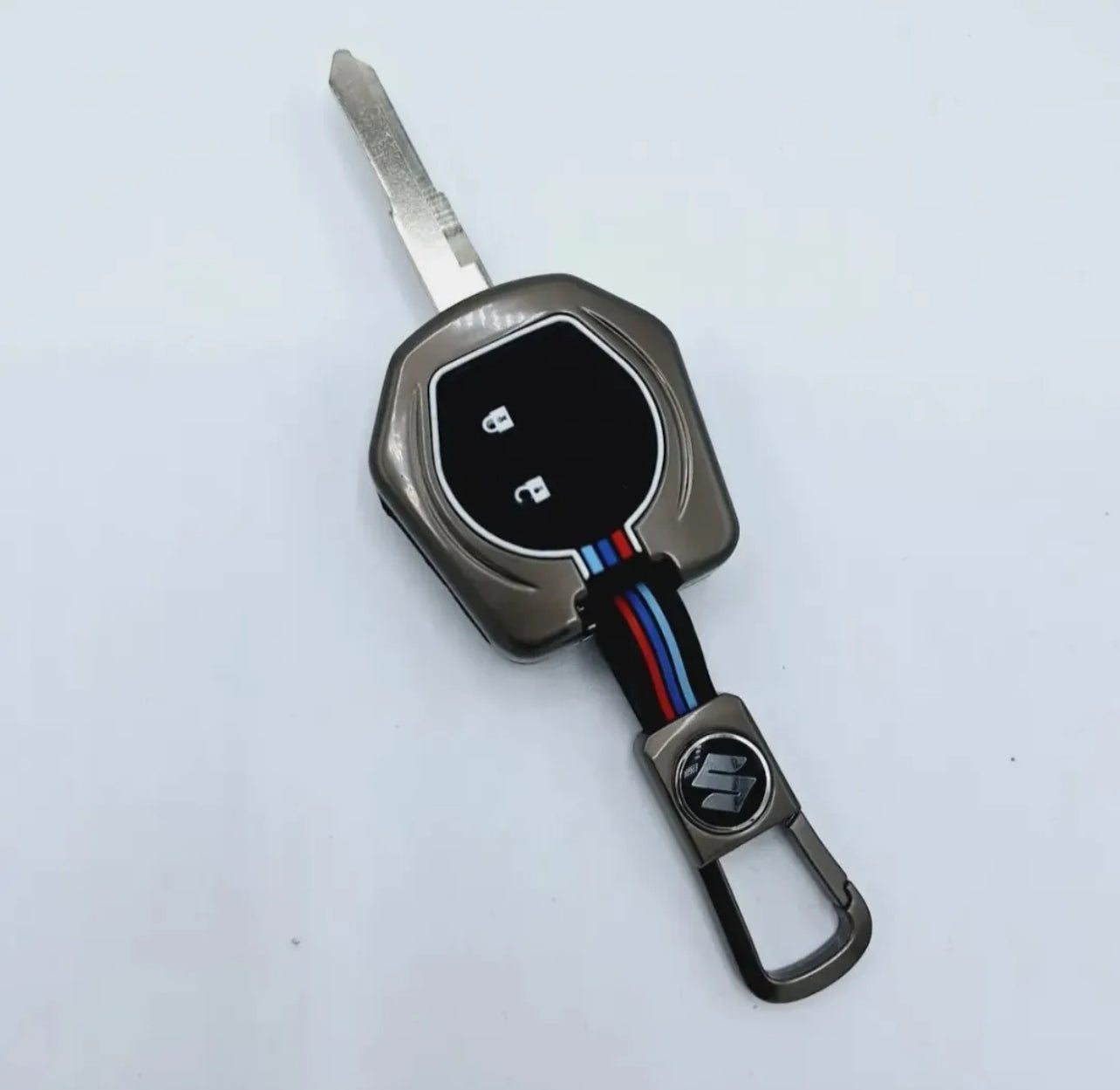 Metal Ally Key Cover For Suzuki Alto, Swift, Wagnor, Cultus And Liana
