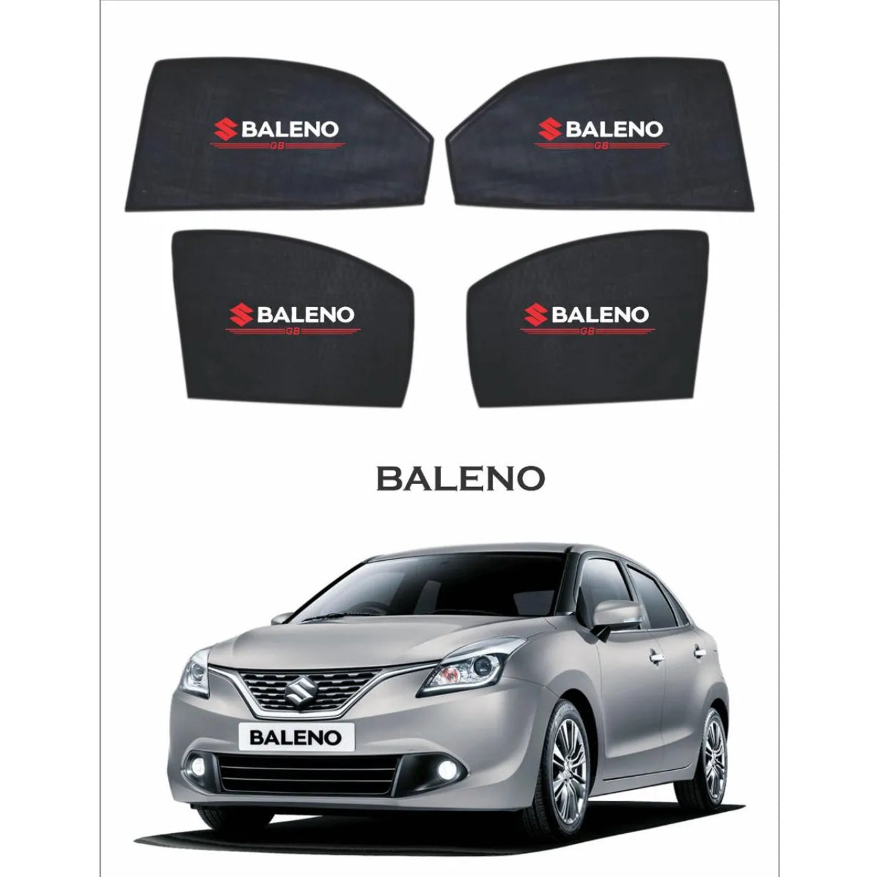 Suzuki Baleno Sunshades – Custom Fit UV Protection