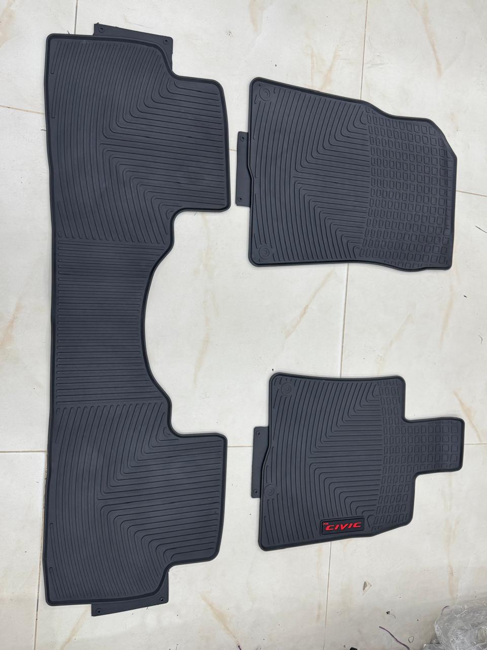 Honda Civic 11th Gen New Latex Floor Mats – Modern Luxury & Perfect Fit
