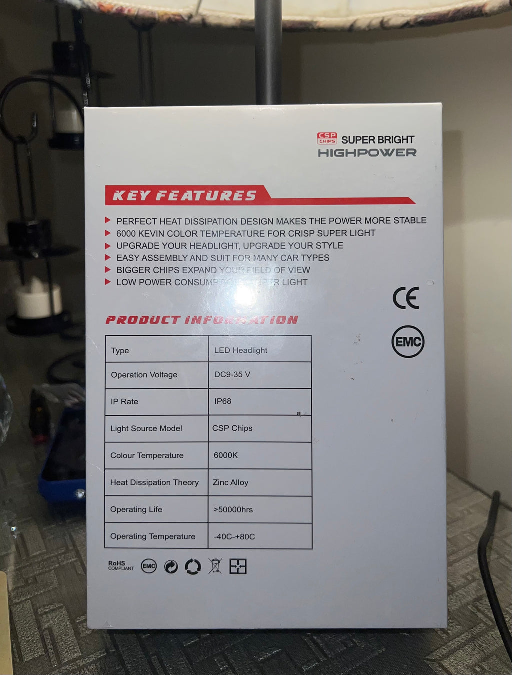 T10 Plus G-700 SuperBright LED Headlights – 3000W High Power | Ultra Bright H4 Car Light