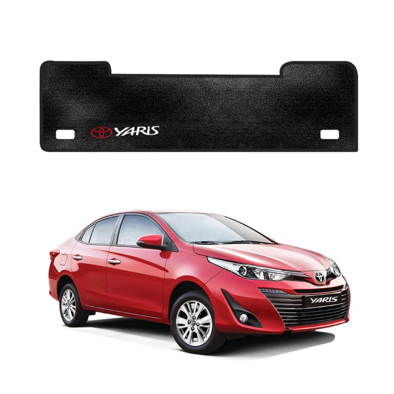 Toyota Yaris Velvet Dashboard Carpet 2020-2025