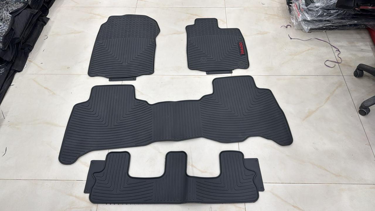 Toyota Prado New Letex Floor Mats – Luxury Comfort & All-Weather Protection