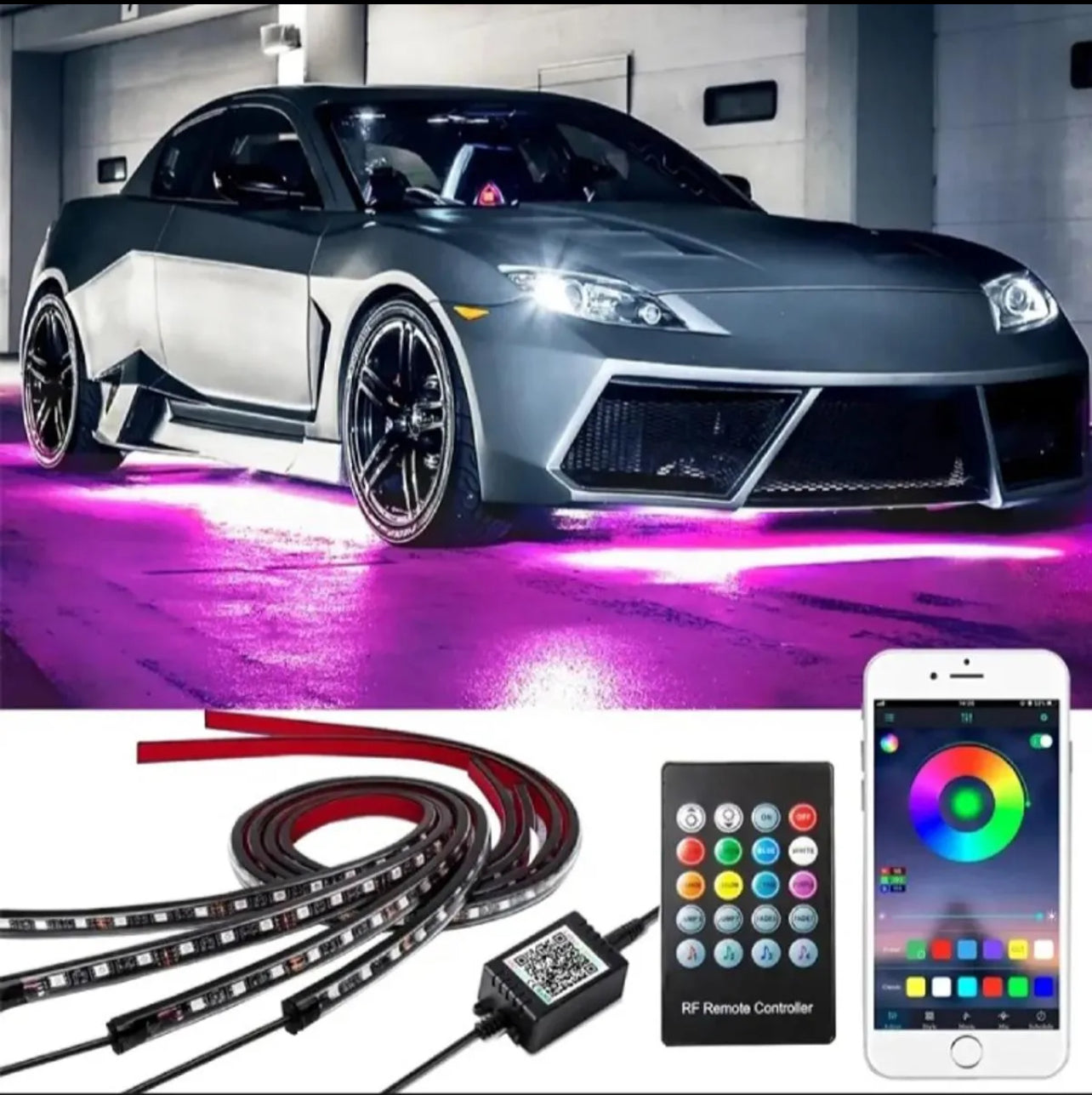 Multi glow underglow light