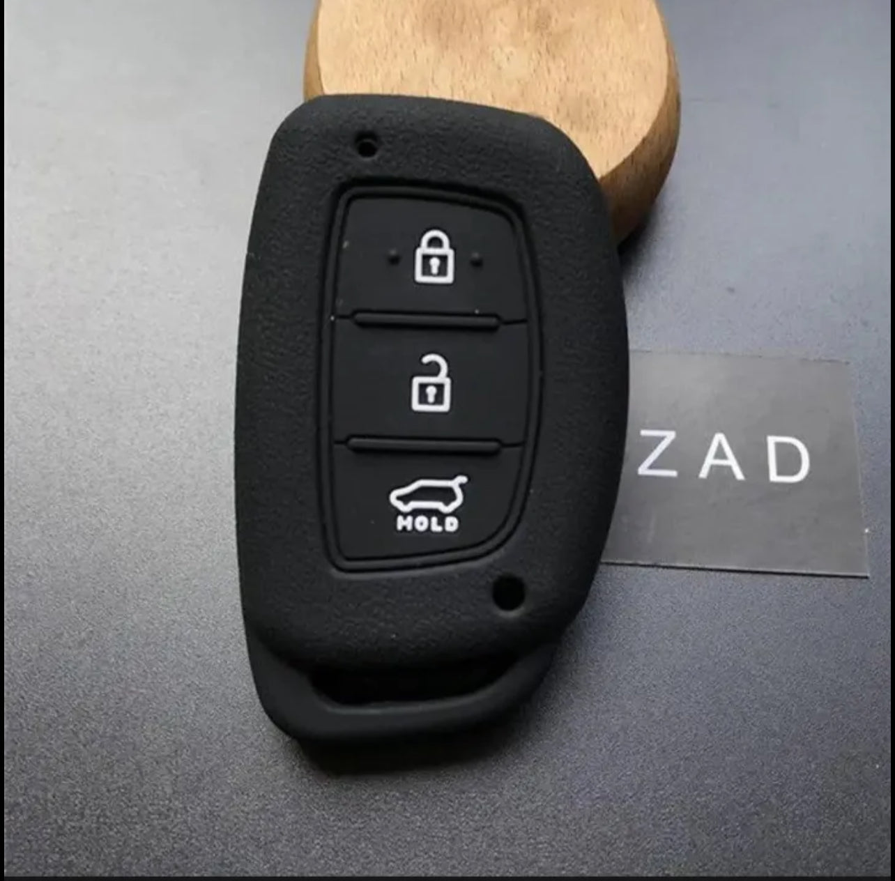 Silicone Black Key Cover for Hyundai Tucson