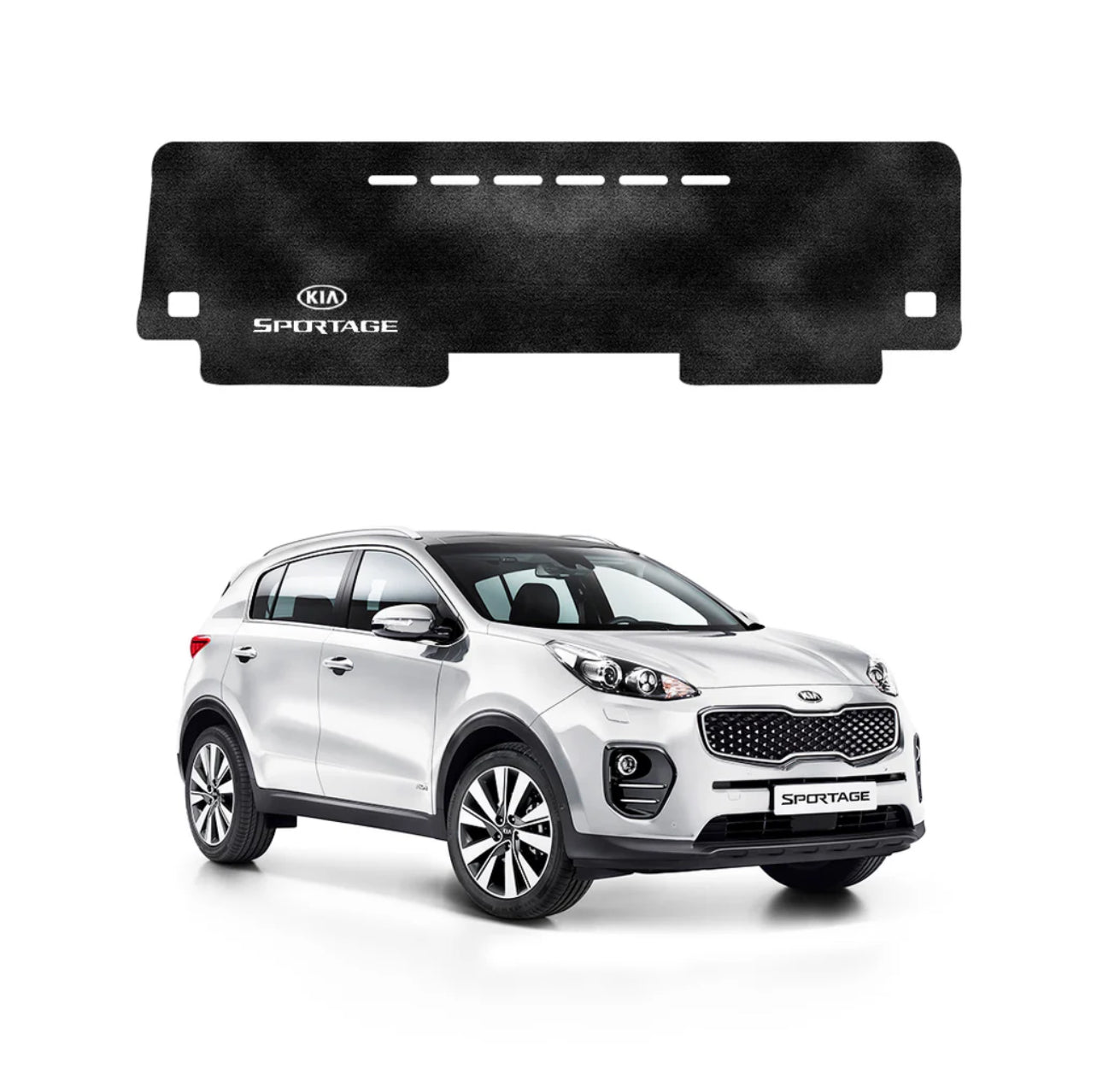 Kia Sportage Velvet Dashboard Carpet