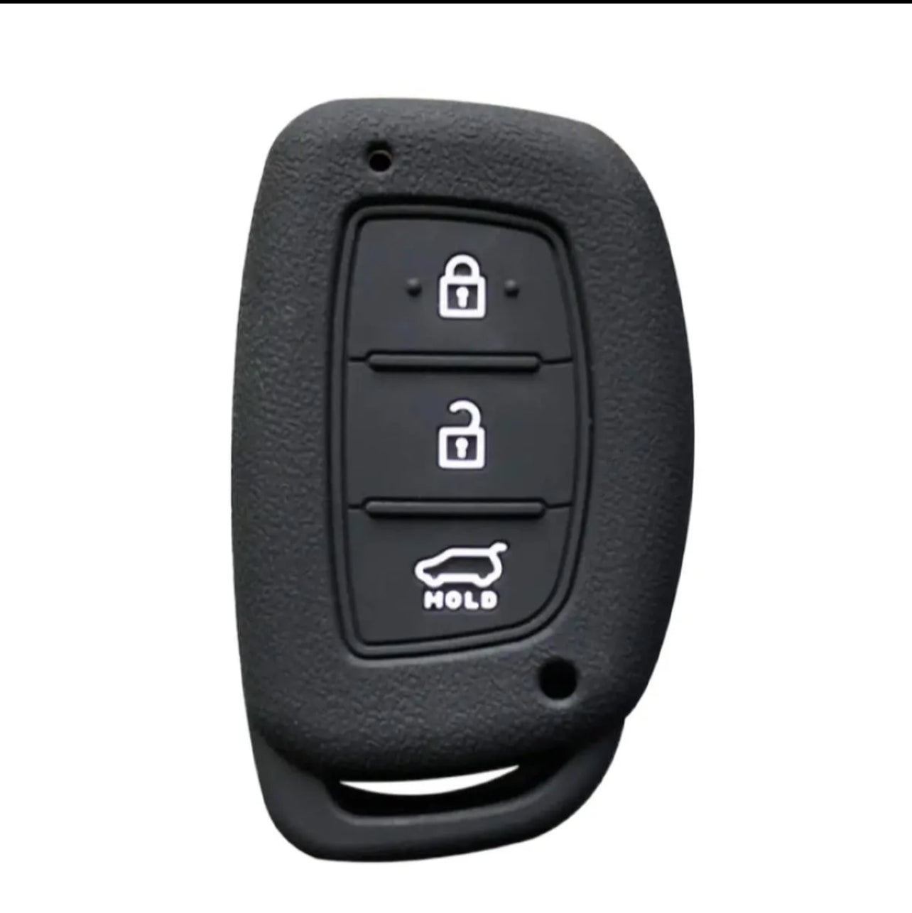 Silicone Black Key Cover for Hyundai Tucson