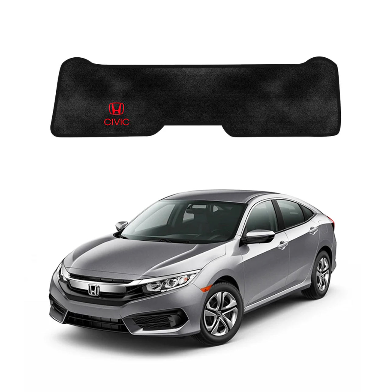 Honda Civic Velvet Dashboard Carpet 2017-2021
