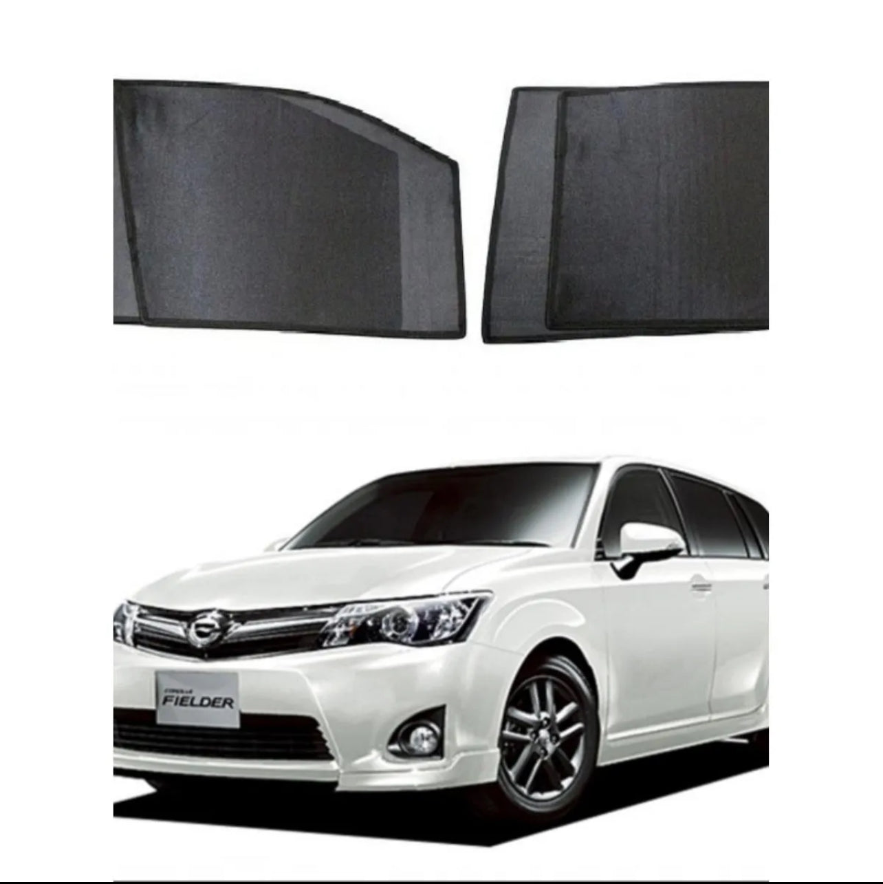 Toyota Fielder Sunshades – Reliable UV & Heat Protection