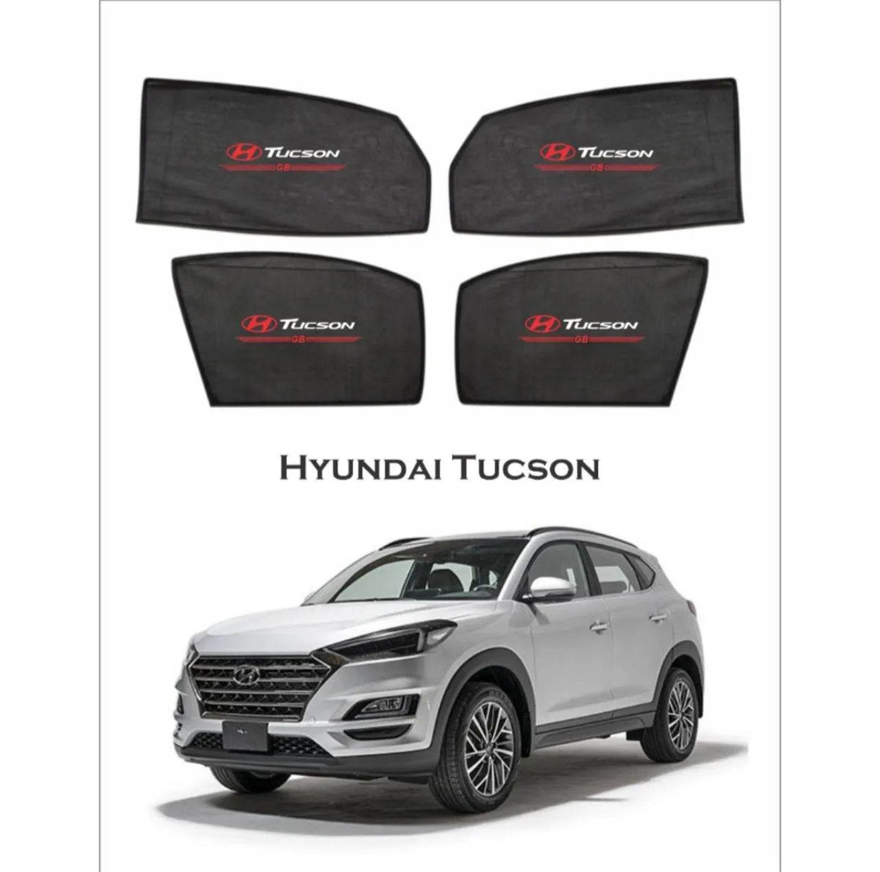 Hyundai Tucson Sunshades – Custom Fit UV & Heat Protection