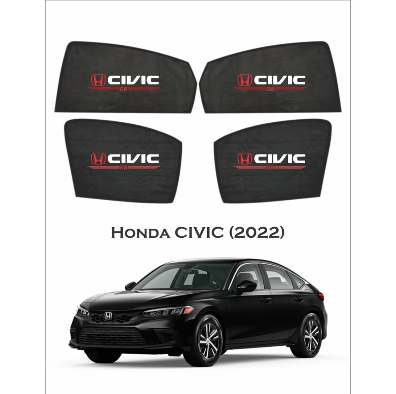 Honda Civic 11th Gen Sunshades – Premium UV & Heat Protection