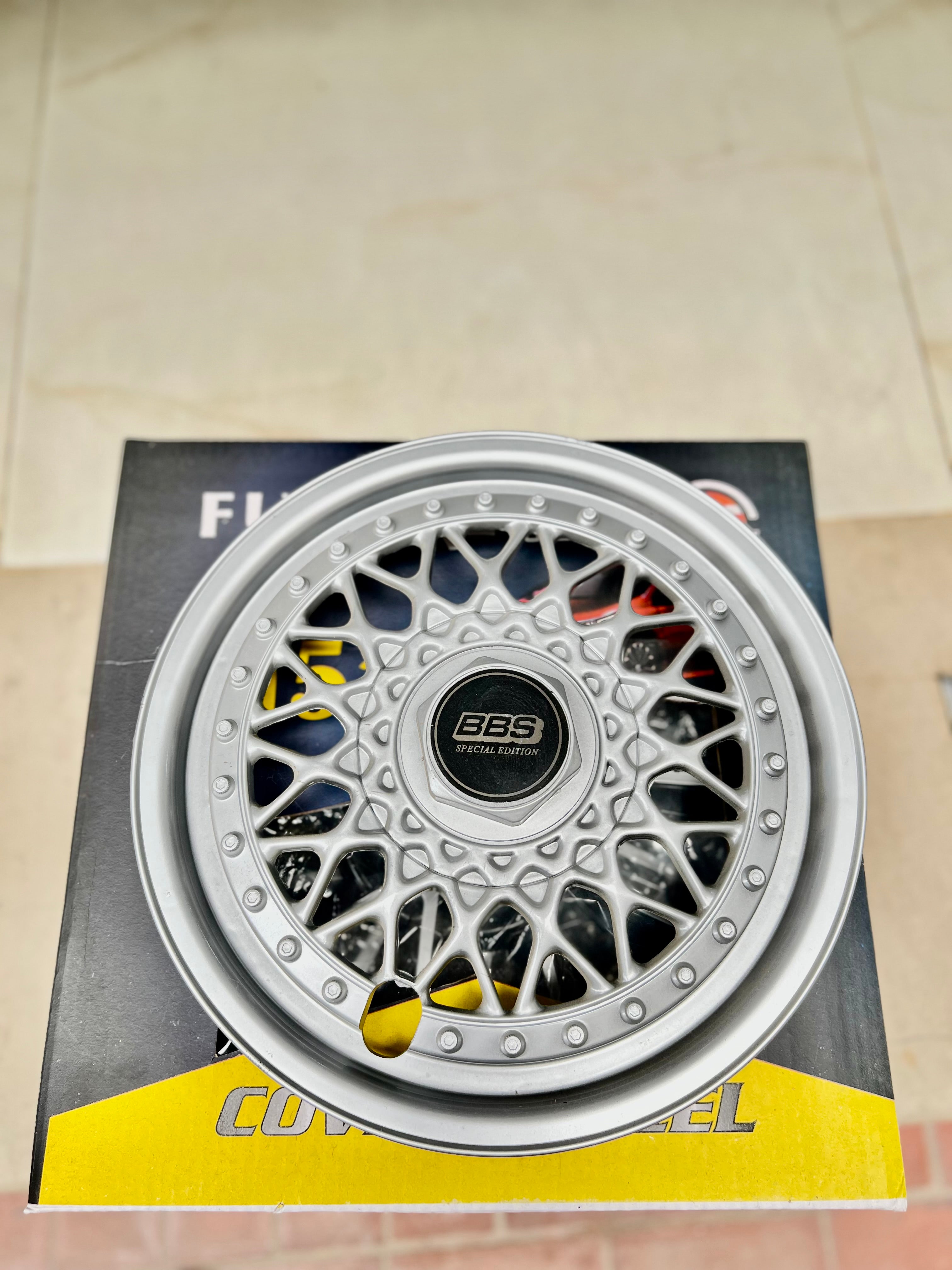 BBS Special Edition Silver Mesh Wheel Cover