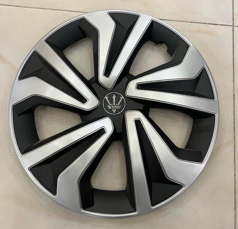 Set of 4- Silver & Black Taiwan Wheel Cover – Premium Stylish Protection