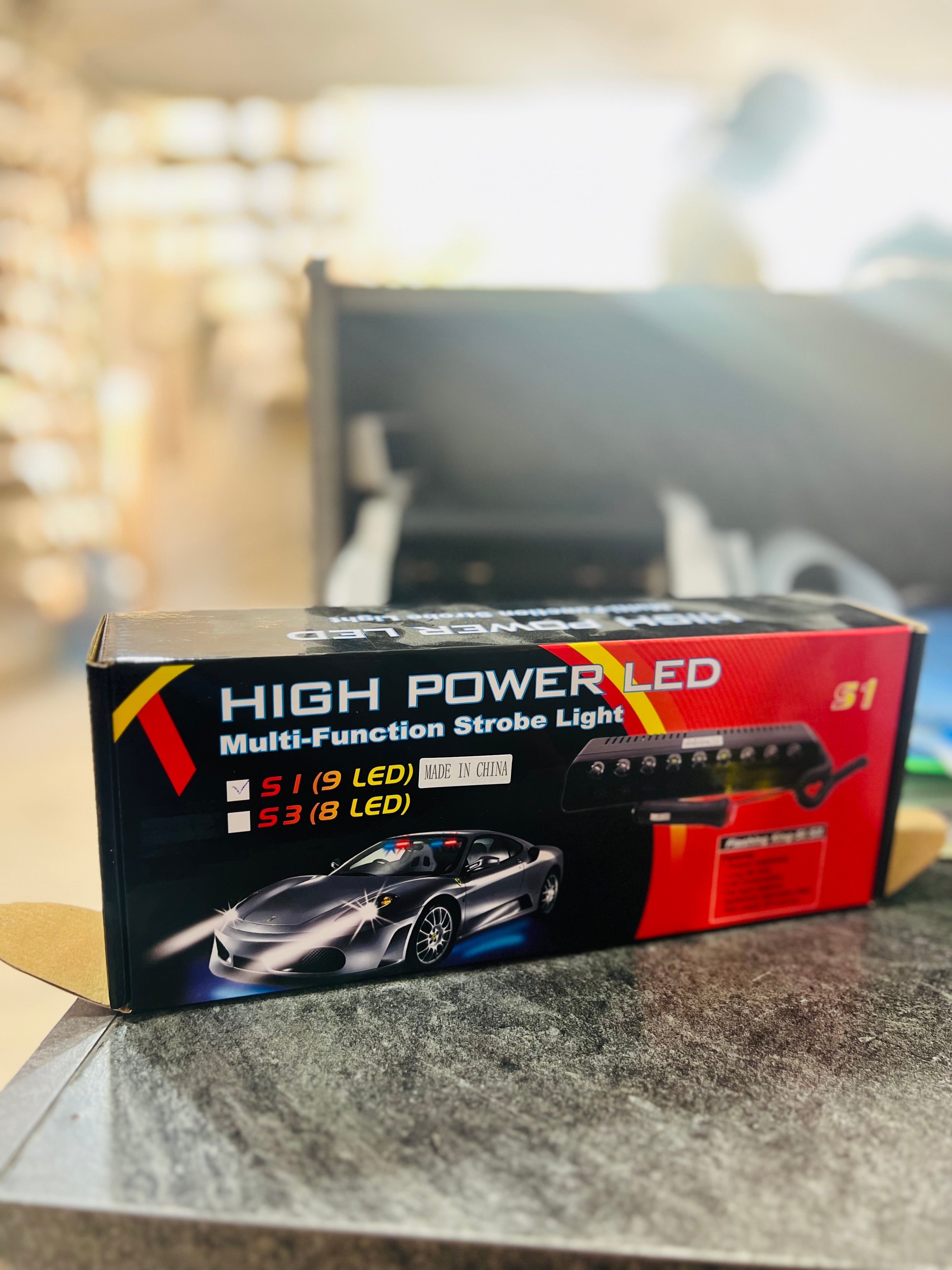 6 Piece Car Dashboard Police Lights